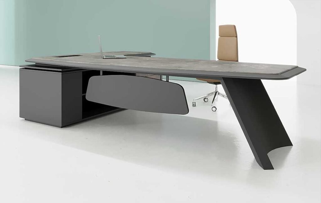 Lume L Shaped CEO Executive Desk