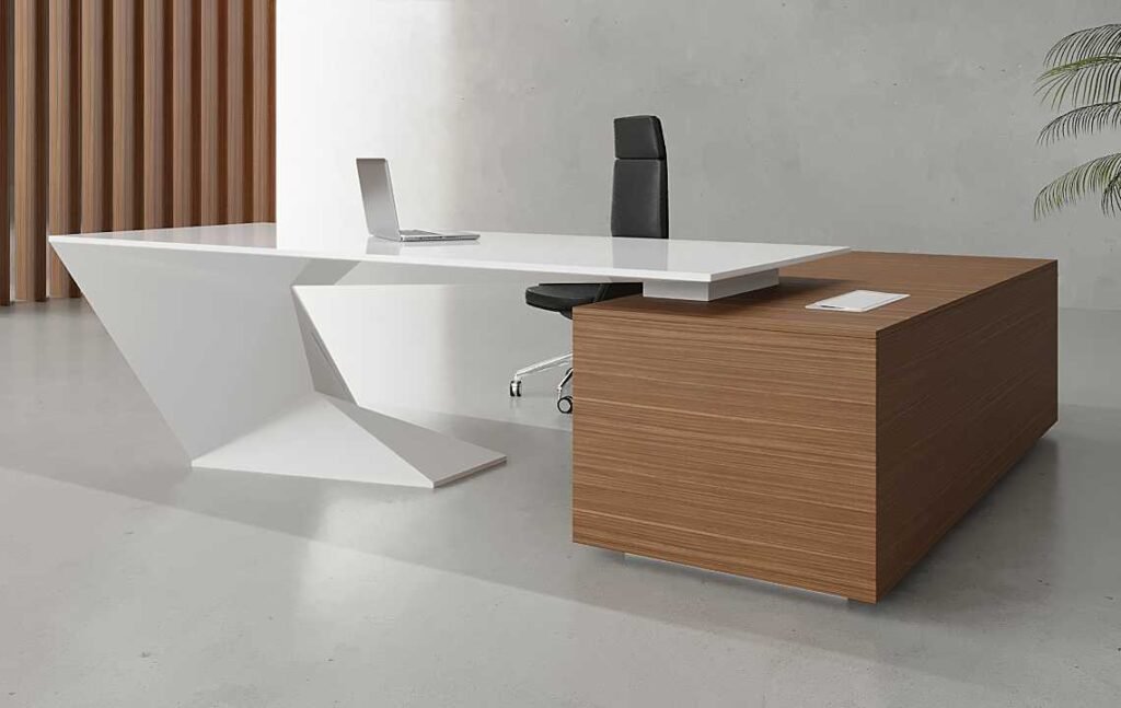 Zara L Shaped CEO Executive Desk