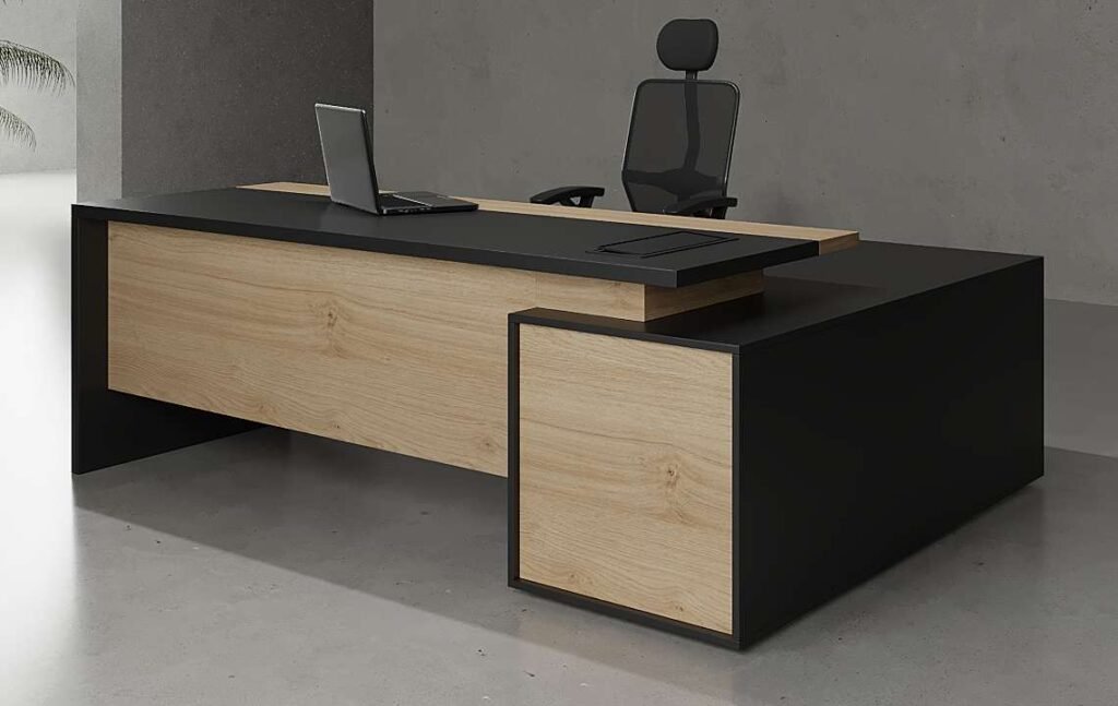 Juno L Shaped Executive Desk - أثاث مكتبي دبي
