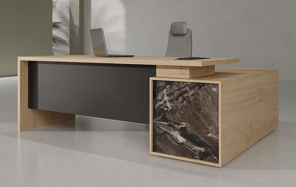 Pivo L Shaped Executive Desk - Latest Design New Year Office Furniture in Dubai