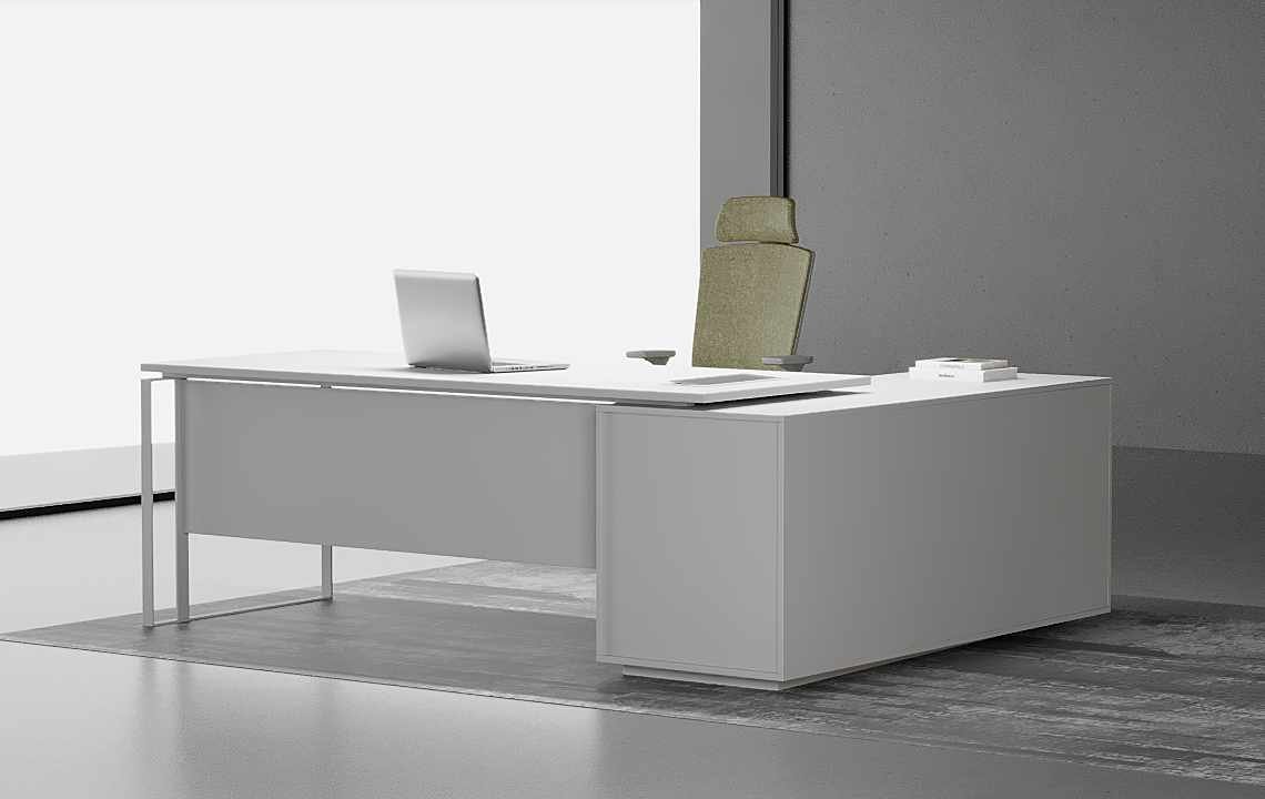 Sync L Shaped Executive Desk