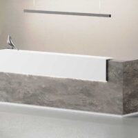 Nade Reception Desk White Leg