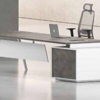 Orange Straight Executive Desk - Highmoon Office Furniture Manufacturer and Supplier