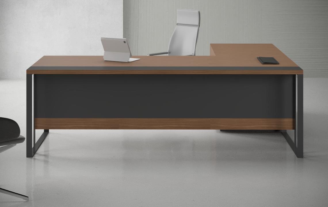 Motif L Shaped Executive Desk