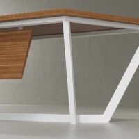 Snow Straight Executive Desk Snow Straight Executive Desk