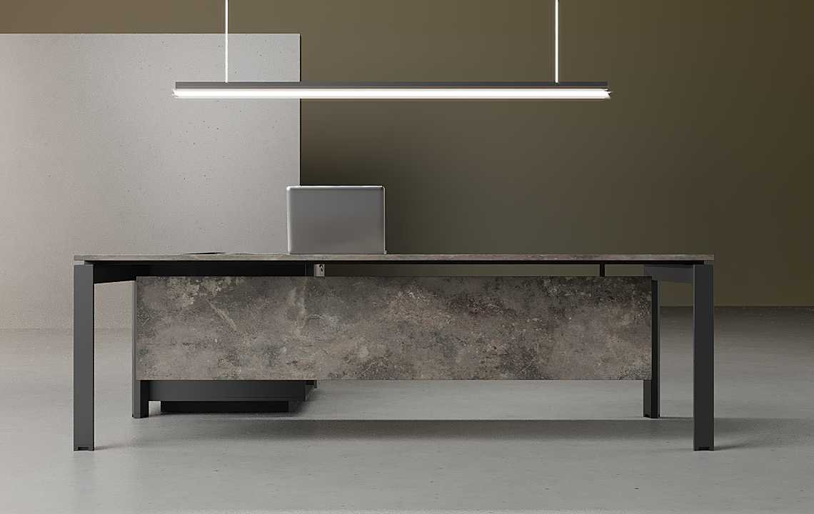 Nade L Shaped Executive Desk ( Open type ) Nade L Shaped Executive Desk ( Open type )