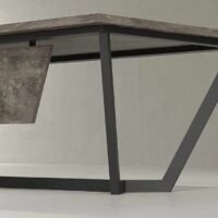 Snow Straight Executive Desk