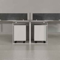 Sync 4 Cluster L Shaped Workstation