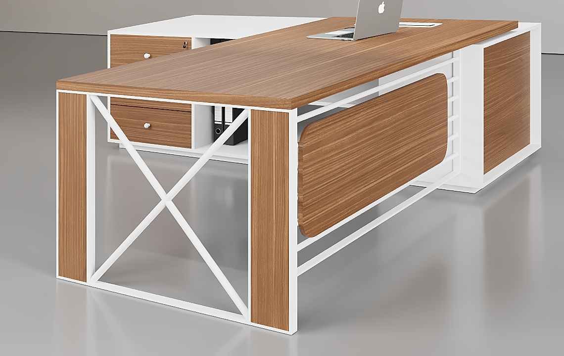 Cube L Shaped Executive Desk