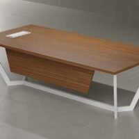 Snow Straight Executive Desk Snow Straight Executive Desk