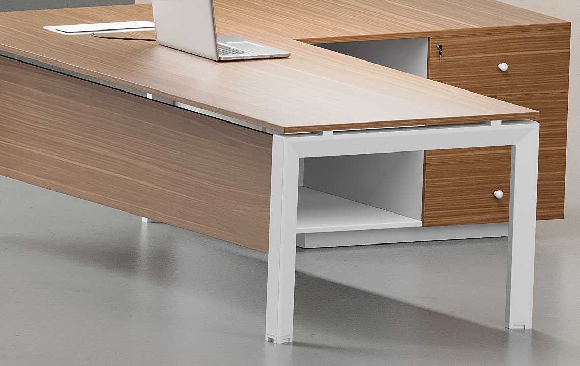 Nade L Shaped Executive Desk (Open type) Nade L Shaped Executive Desk (Open type)