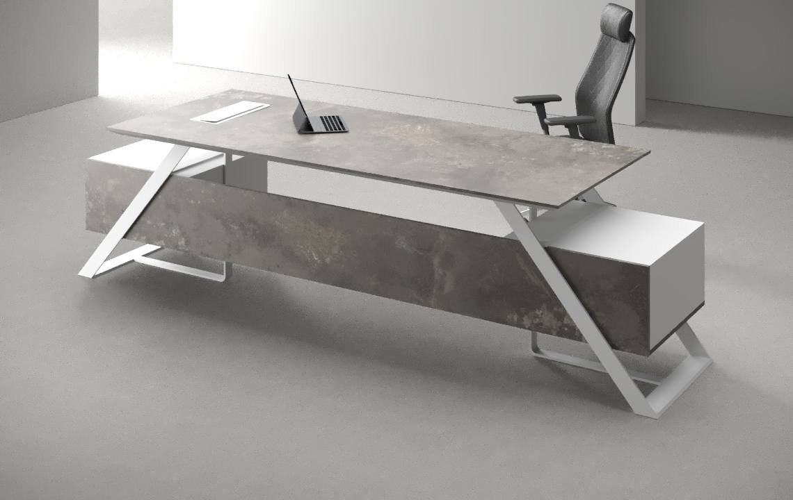 Frank Straight Executive Desk - Highmoon Office Furniture Manufacturer and Supplier