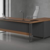 Motif L Shaped Executive Desk