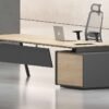 Orange Straight Executive Desk - Highmoon Office Furniture Manufacturer and Supplier