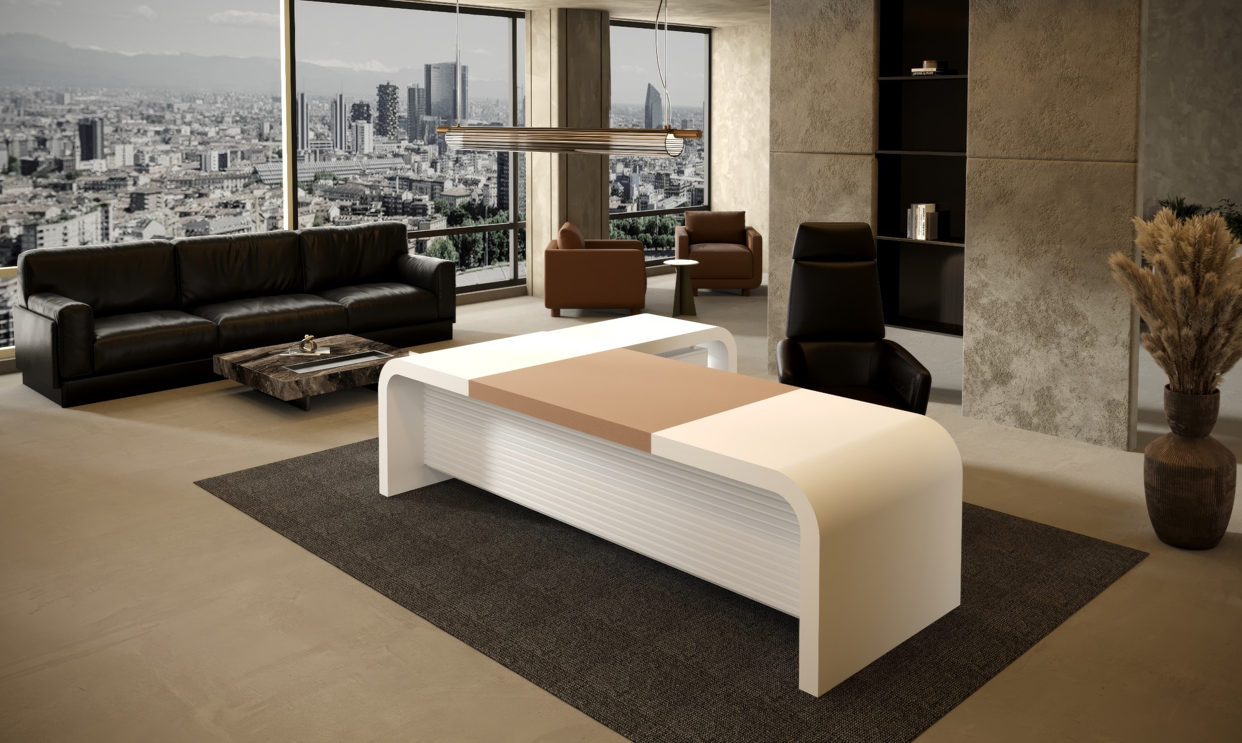 Highmoon Office Furniture is a top office furniture company in Dubai & UAE, offering ergonomic chairs, desks, modular workstations & more.