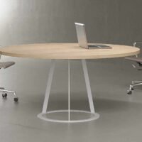 Snow Round Meeting Table