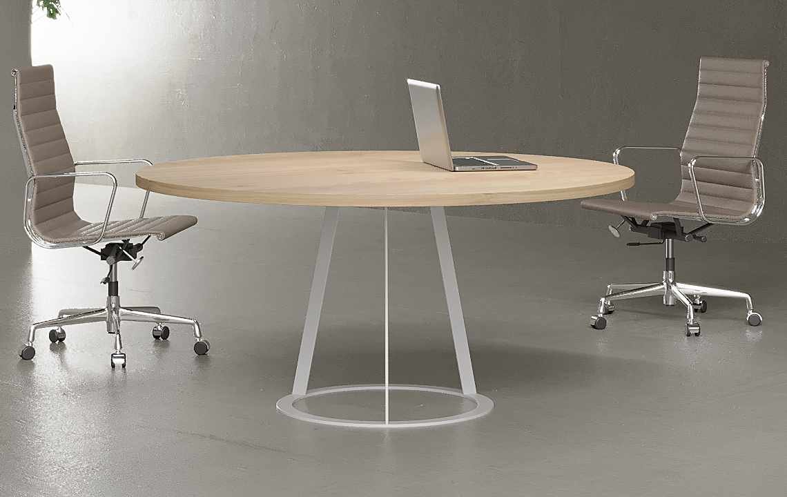 Snow Round Meeting Table
