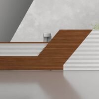 Peanut Reception Desk