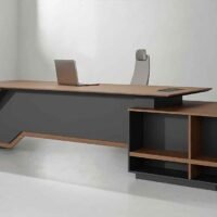 Zig Straight CEO Executive Desk - Highmoon Office Furniture Manufacturer and Supplier