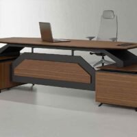 Ruby Straight CEO Executive Desk - Highmoon Office Furniture Manufacturer and Supplier
