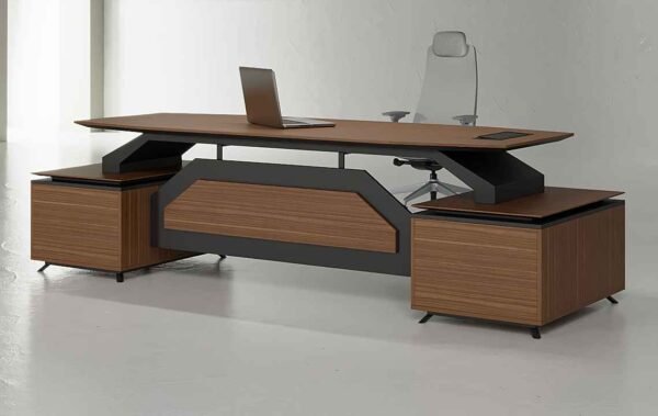 Ruby Straight CEO Executive Desk - Highmoon Office Furniture Manufacturer and Supplier