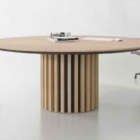 Zephyr Round Meeting Table - Highmoon Office Furniture Manufacturer and Supplier