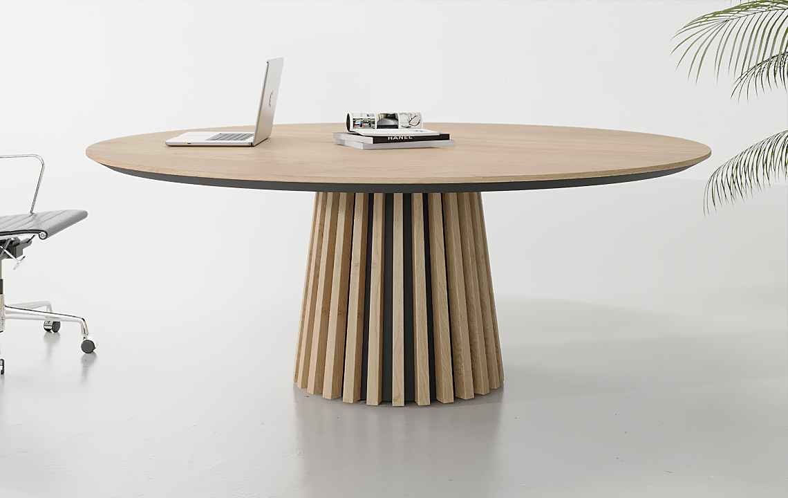 Vortex Round Meeting Table - Highmoon Office Furniture Manufacturer and Supplier