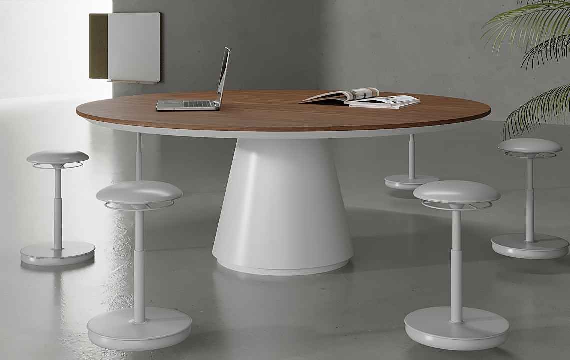 Oasis Round Meeting Table - Highmoon Office Furniture Manufacturer and Supplier Oasis Round Meeting Table - Highmoon Office Furniture Manufacturer and Supplier