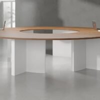 Enigma 12 Person Round Meeting Table