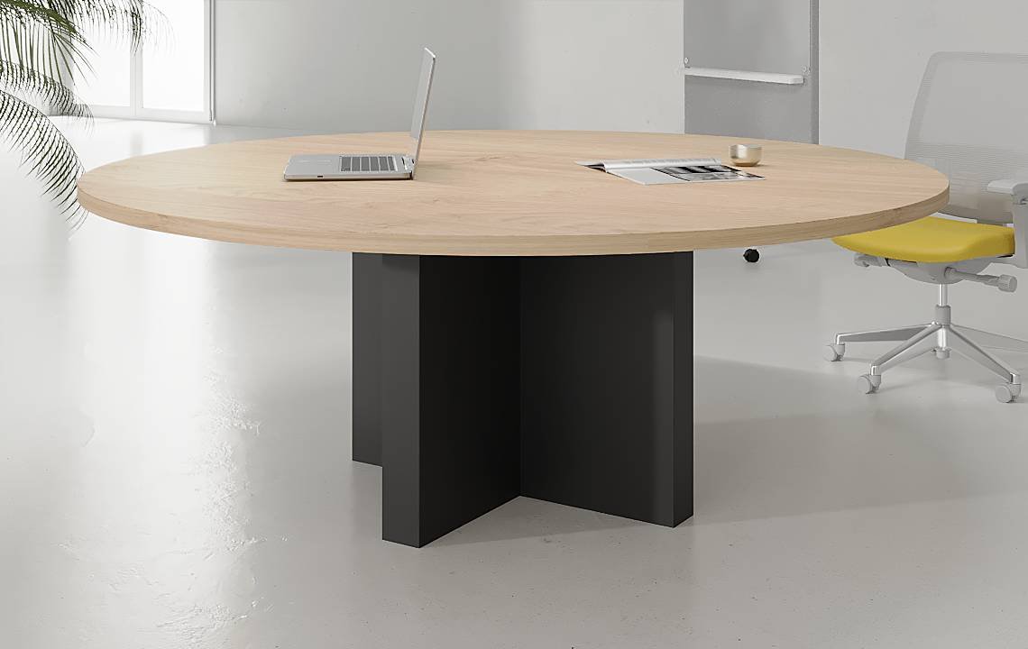 Eclipse Round Meeting Table - Highmoon Office Furniture Manufacturer and Supplier Eclipse Round Meeting Table - Highmoon Office Furniture Manufacturer and Supplier