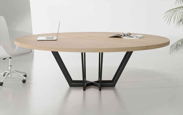 Cascade Round Meeting Table - Highmoon Office Furniture Manufacturer and Supplier