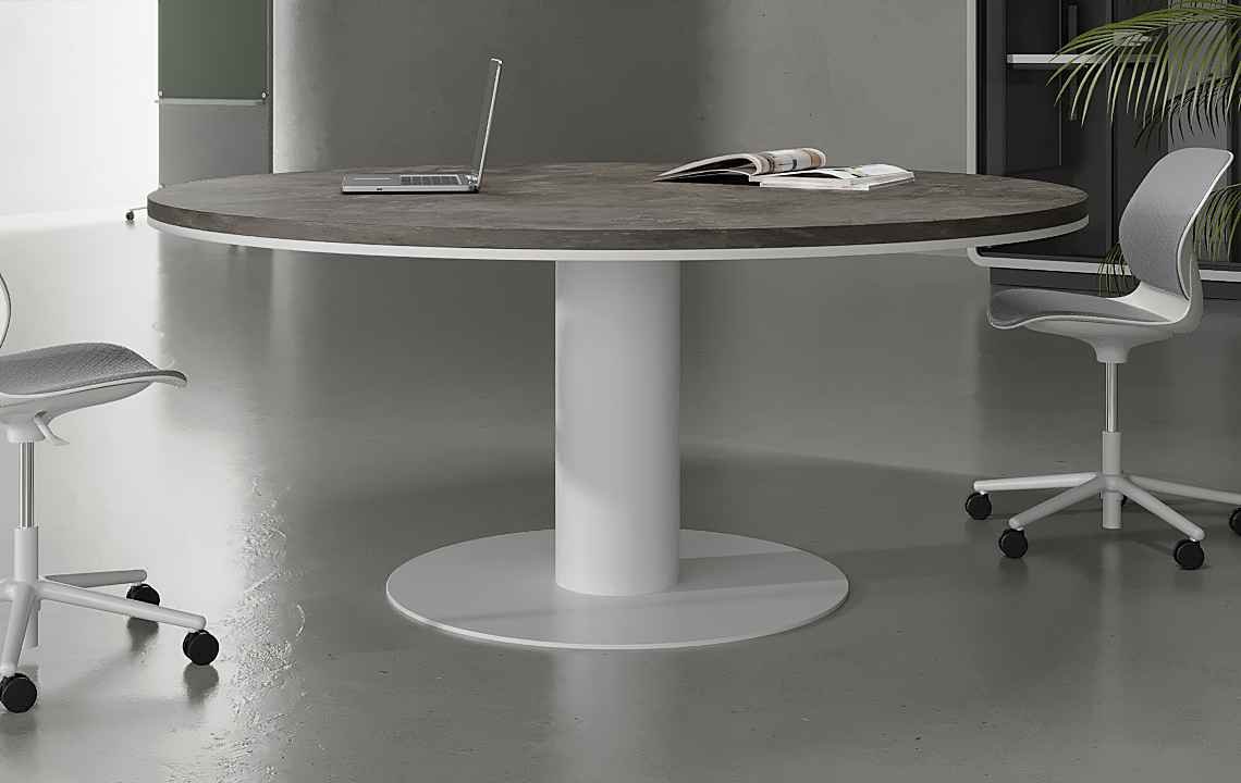 Axis Round Meeting Table - Highmoon Office Furniture Manufacturer and Supplier Axis Round Meeting Table - Highmoon Office Furniture Manufacturer and Supplier