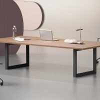 Nade Conference Table Black Leg