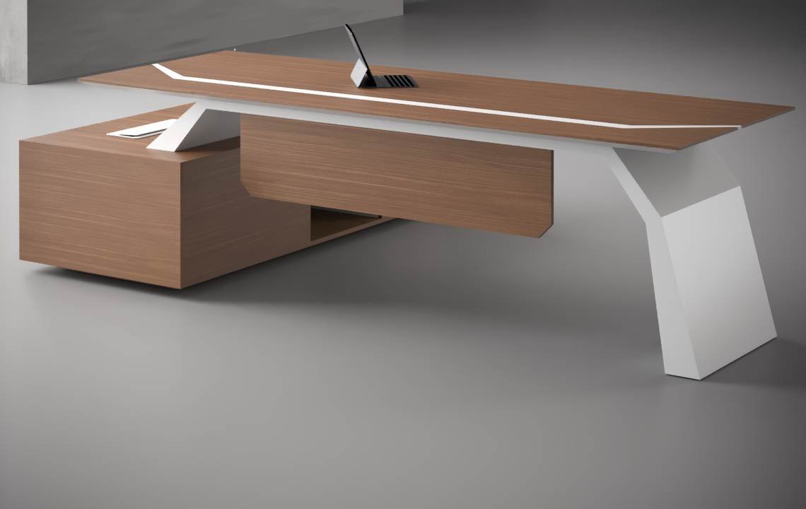 Crystal CEO Executive Desk Crystal CEO Executive Desk