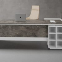 Spin L Shaped Executive Desk