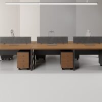 Cube 6 Person Workstation