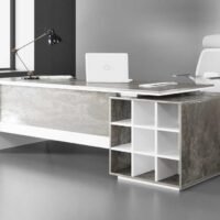 Spin Straight Executive Desk - Highmoon Office Furniture Manufacturer and Supplier
