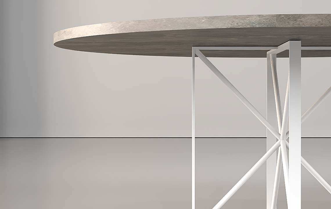 Cube Round Meeting Table