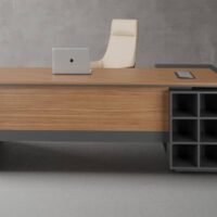 Spin L Shaped Executive Desk