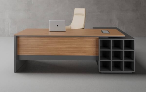 Spin L Shaped Executive Desk