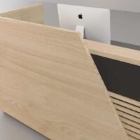 Orange Reception Desk Orange Reception Desk