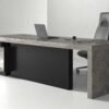 Lux Straight CEO Executive Desk - Highmoon Office Furniture Manufacturer and Supplier