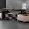 Kora Straight Ergonomic Executive Desk - Highmoon Office Furniture Manufacturer and Supplier