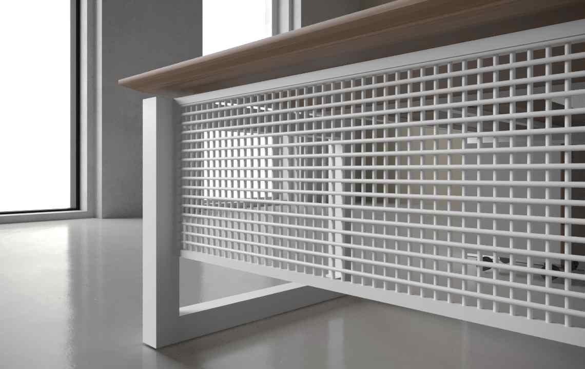 Moon L Shaped Executive Desk