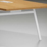 Orange Conference Table