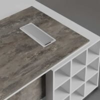 Spin L Shaped Executive Desk