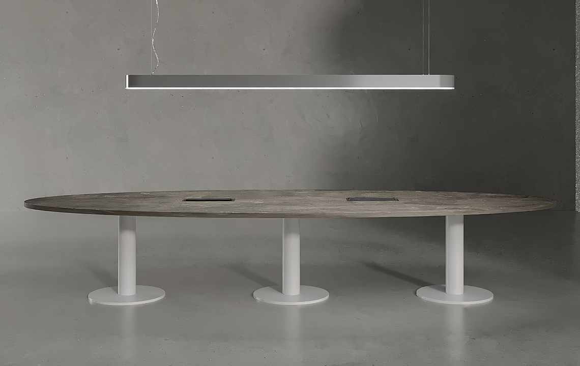 Olive Boardroom Table