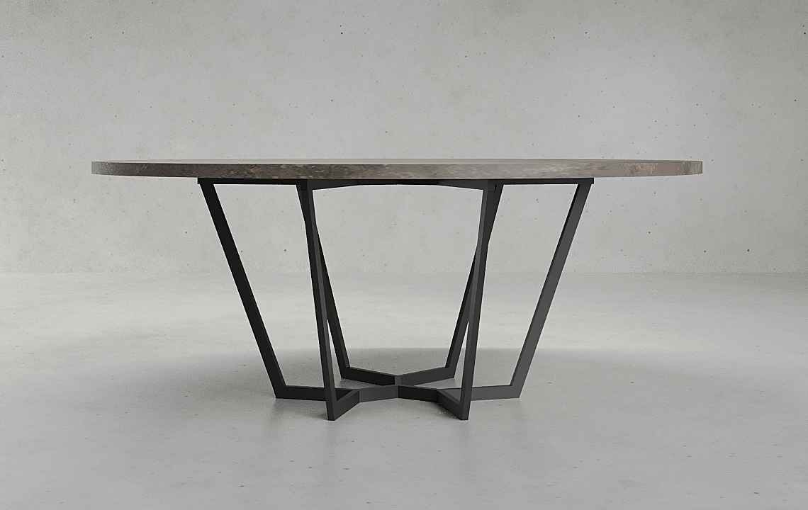 Jade Round Meeting Table