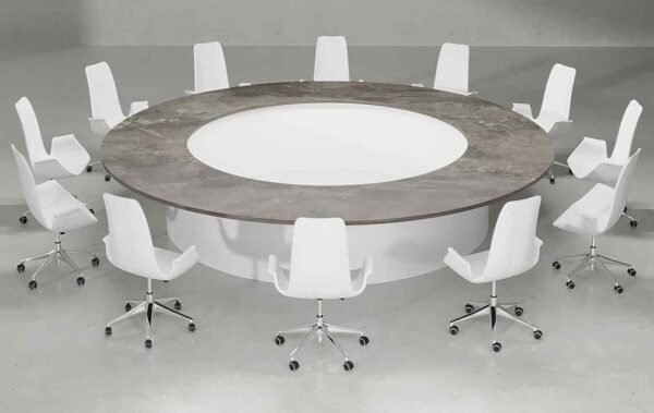 Radiance Round Meeting Table - Highmoon Office Furniture Manufacturer and Supplier