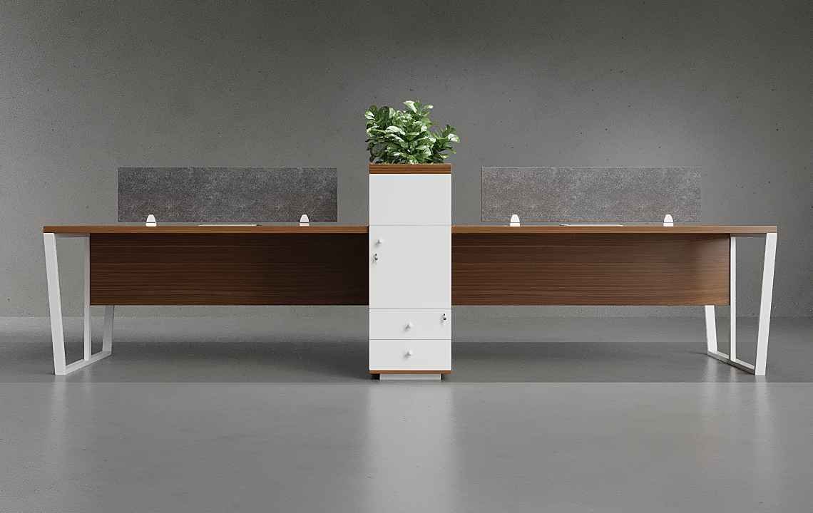 Jade 4 Cluster Planter Workstation Jade 4 Cluster Planter Workstation